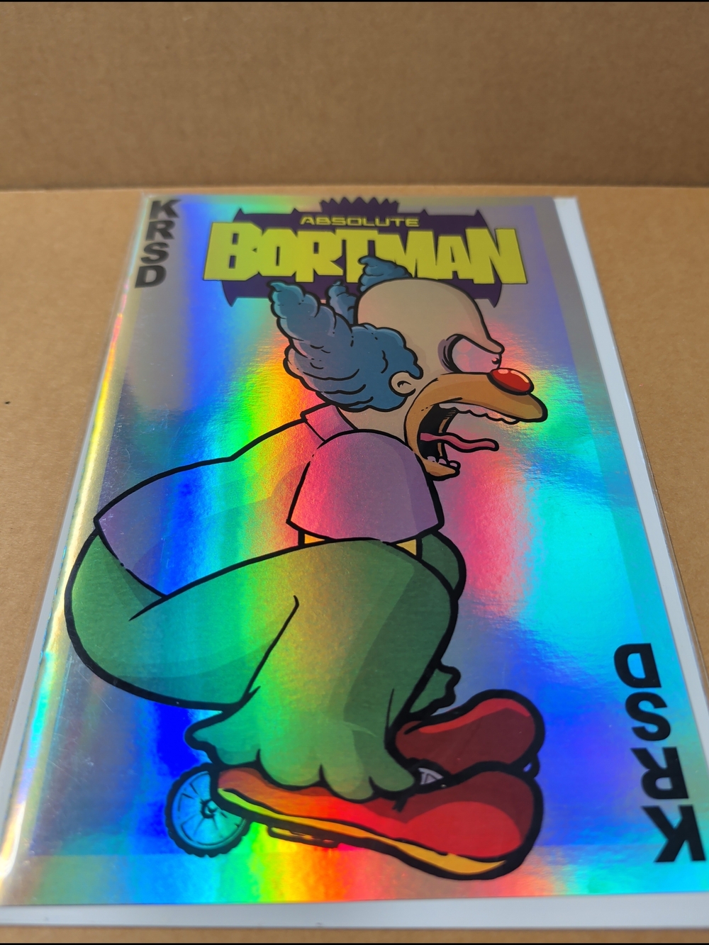 Absolute Bortman (Absolute Batman Homage) LTD 40 HOLO FOIL NM Waite Art Book